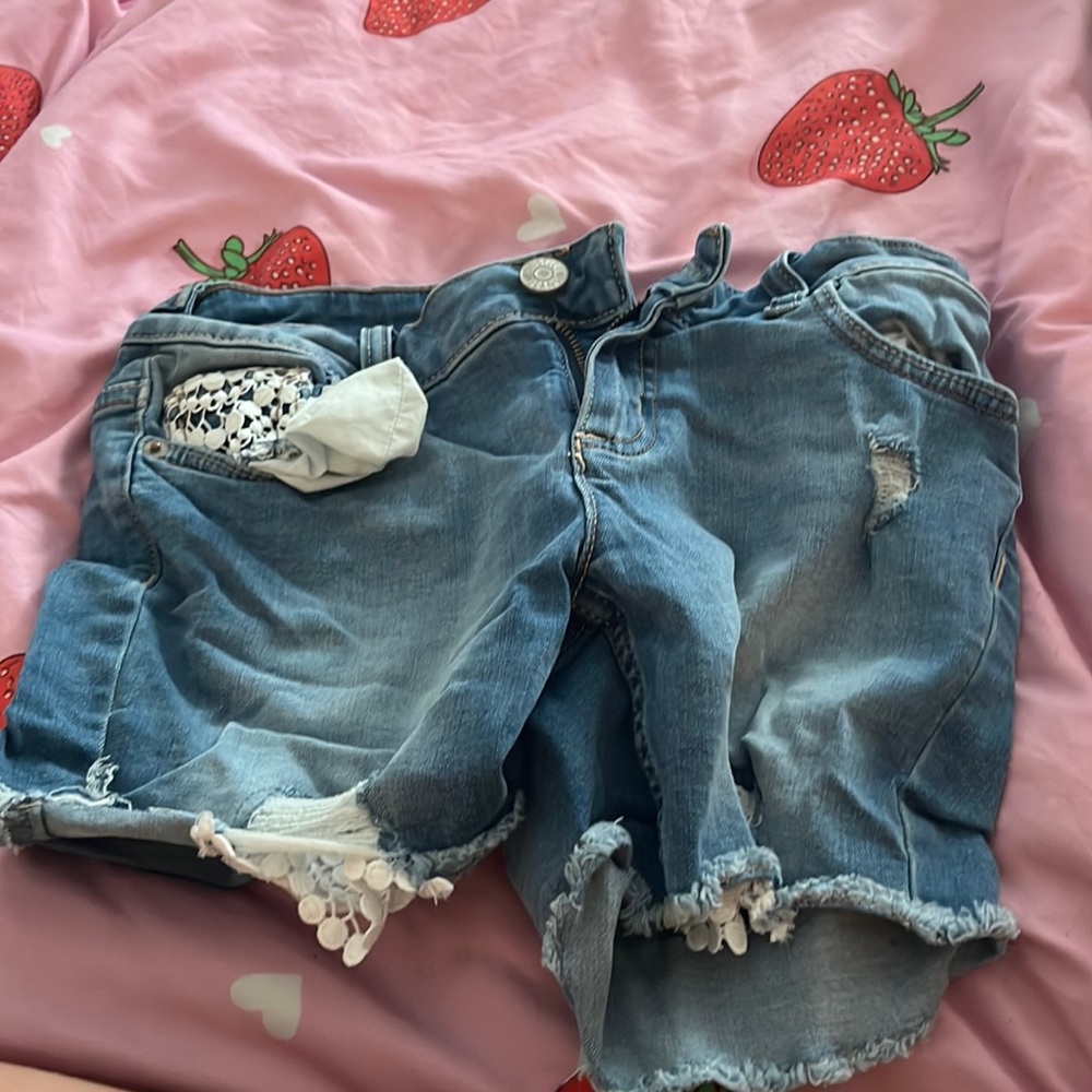 Jean shorts